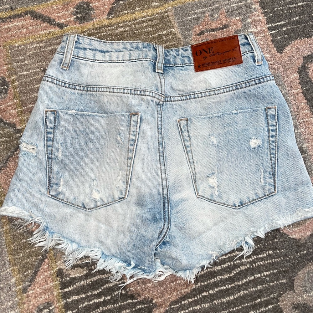 One Teaspoon high rise shorts